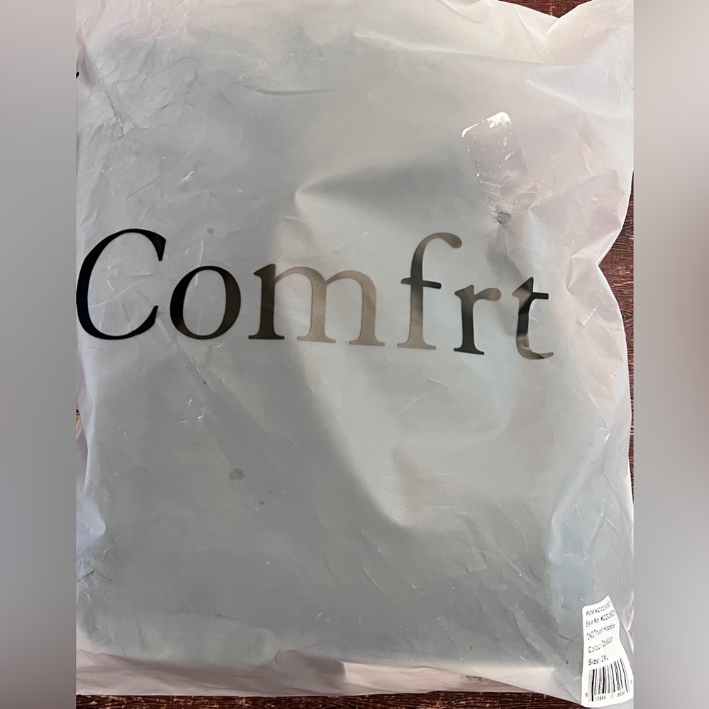 Comfrt Airplane Mode Travel Hoodie- Obsidian